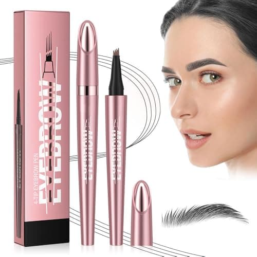Crayon Sourcil Imperméable Magique 3D Waterproof 02# Marron Foncé pour Femmes Natural Look Crayon Yeux Crayon Sourcil 4 — 03# Gris