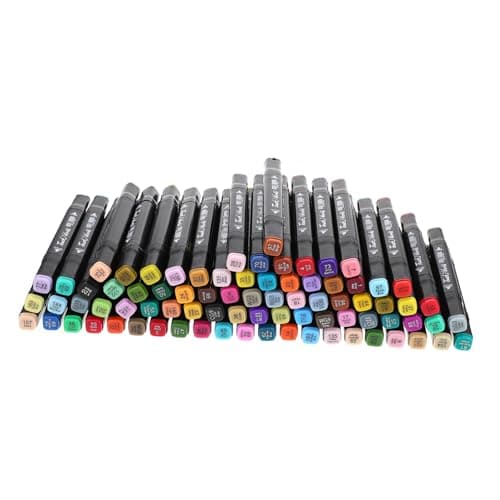 <think>
Okay, I need to create a new product title in French for the DIYEAH double-tipped markers. The original title is