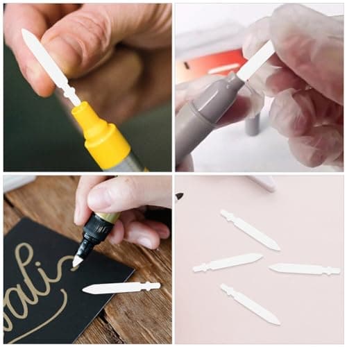 SHINEOFI Lot de 50 pointes de marqueurs acryliques remplaçables 0,7 mm : parfait pour l'art créatif et le divertissement