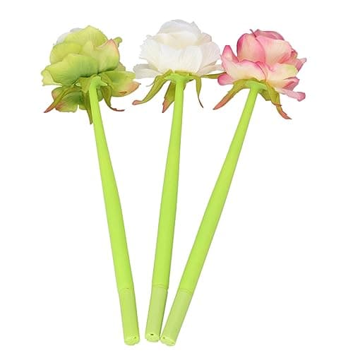 Titre SEO optimisé : Stylos à encre gel rose Lot de 3 pour scolarité et créativité au bureau et à la maison - 4 pièces x