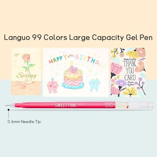 Marque Générique 45/72/99 Couleurs Gel Pen Set Facile À Utiliser Pour La Carte De Journal Portable Avec Boîte De Rangeme