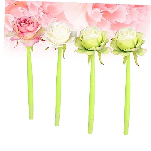 Titre SEO optimisé : Stylos à encre gel rose Lot de 3 pour scolarité et créativité au bureau et à la maison - 4 pièces x