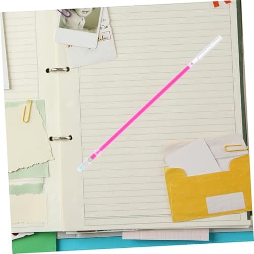 Veemoon Recharge de Stylos Gel Colorés Pailletés Pointe Fine Recharges d'Encre Fluorescente Art et Coloriage