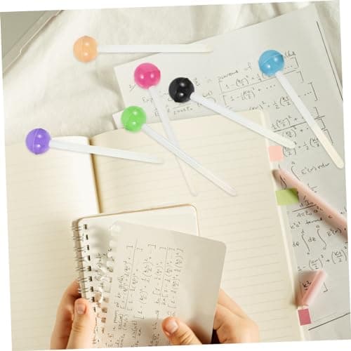 STOBOK 6 Pièces Stylos Gel pour Filles | Écriture Fine pour Étudiant en Bureau | Fonction pointe fine | Scene Astro Bébé