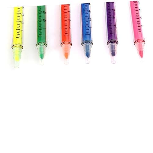 DIYEAH Nouveauté Stylos à Écrire Pièces Multicolore pour Enfants École Travail