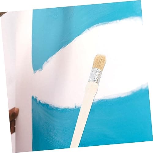 SEWACC Brosse à Peinture Professionnelle à Manche 6 Pièces Pour Meubles - Pochoirs et Décoration Intérieur - Sets Round