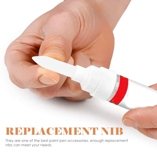 HOODANCOS_pointe de remplacement en nylon_accessoires universels pour stylos de peinture_ideal pour les artistes et bric