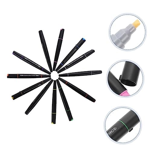 Stylos à peinture SEWACC portables pour la maison et le dessin - 12 piècesLot multifonctionnel adapté aux artistes amatr