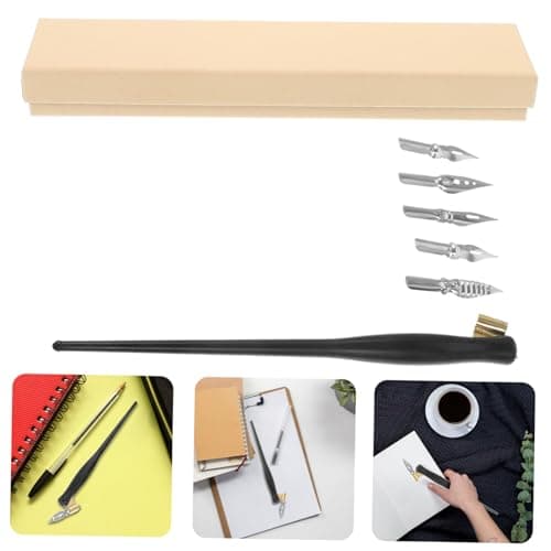 NUOBESTY Stylos Gel Réutilisables Inclinables Pastel pour Adultes en Été - Stylos Plume Décoratifs Vintage (3 Ensembles)