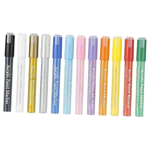 DIYEAH 12 Pièces De Peinture à Eau Pour Dessinateurs Et Scrapbookeurs Feutres Pour Art Et Doodle - Sélections Populaires