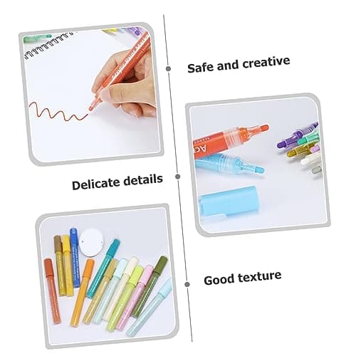 DIYEAH 12 Pièces De Peinture à Eau Pour Dessinateurs Et Scrapbookeurs Feutres Pour Art Et Doodle - Sélections Populaires