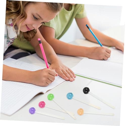 Veemoon Stylos à Encre Gel Thème Sucette 0.5mm Couleurs Pastel Pour École Et Bureau Kawaii
