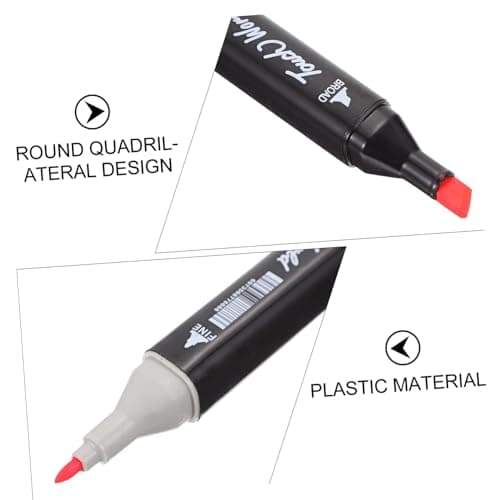 Operitacx Ensemble de Marqueurs à Double Tête Créatifs et Stylos à Eau pour Dessin, Peinture et Illustration - Parfait p