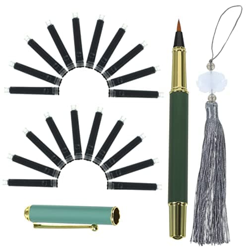 Ciieeo Stylo Brush Pen Rechargeable Pour Écriture et Dessin - Idéal Pour Artistes et Enseignants - Specifique Pour Sourc