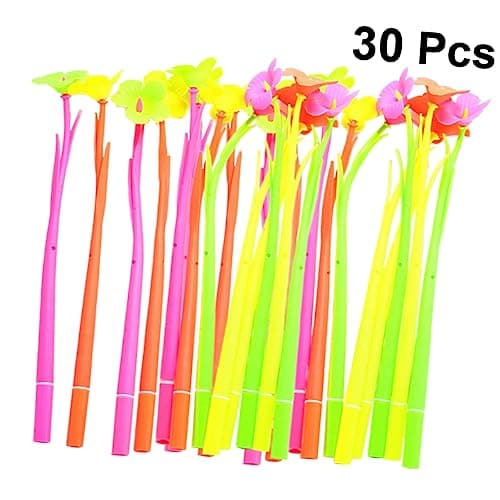 Operitacx 30 Pièces Stylos Gel pour Adults - Idéal pour Dessiner et Signer | Style de Calligraphy - Idéal pour Artistes