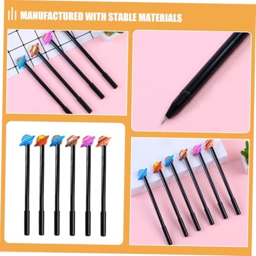 NUOBESTY 12 Pièces À Encre Gel Fournitures Scolaires Colorées Pour Étudiants Et Enfants Parfaits Écriture Et Dessin