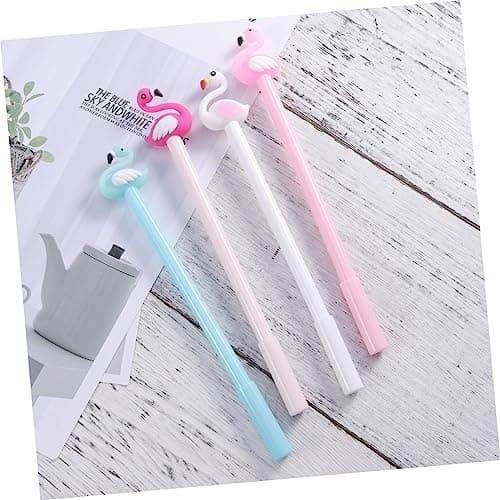 Stylos à Gel Angoily Flamant Rose 36 Pièces pour Étudiants en Bureau - Creatif et de Qualité Élevée