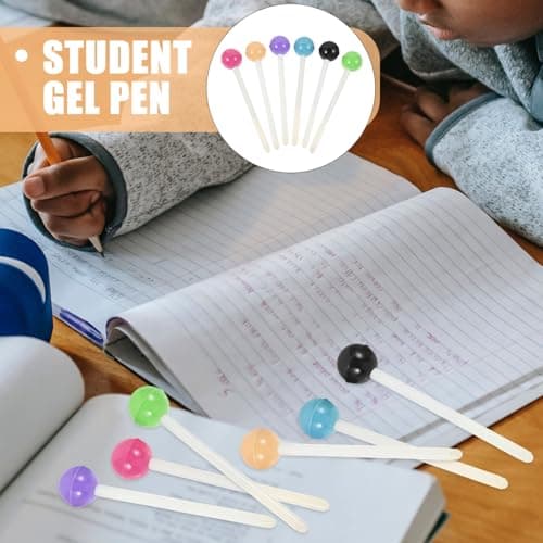 Jojofuny Stylos GelSucette Noir Bureau École Feminin Creatif
