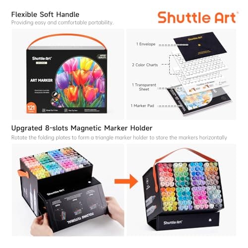 Marque Shuttle Art Feutre à Alcool 120 Couleurs Adulte Global Recycled Standard  
Marque Shuttle Art Feutre à Alcool 120