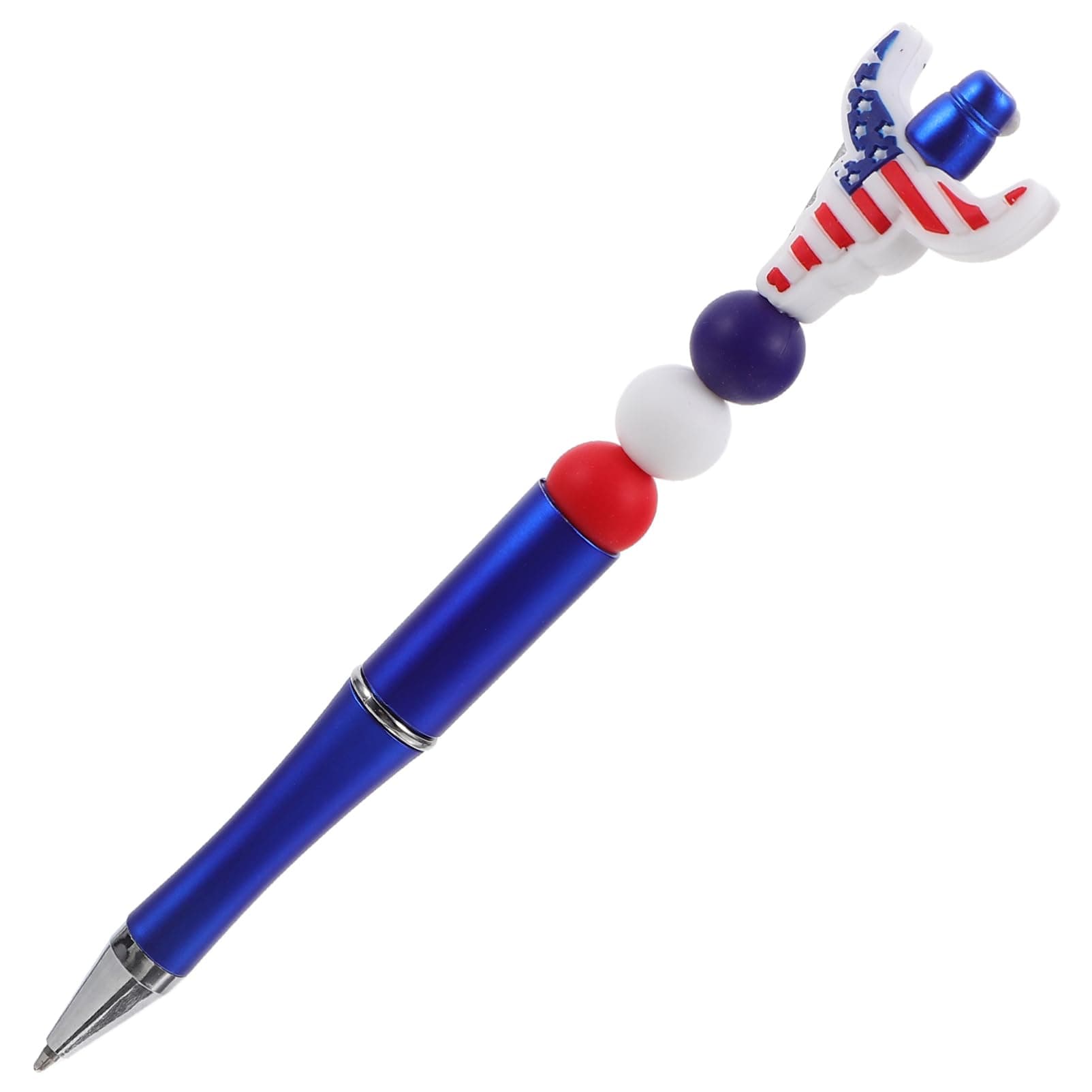 Gadpiparty Stylo en silicone de dessin animé bleu pour étudiants écrivant stylo Gel de silice