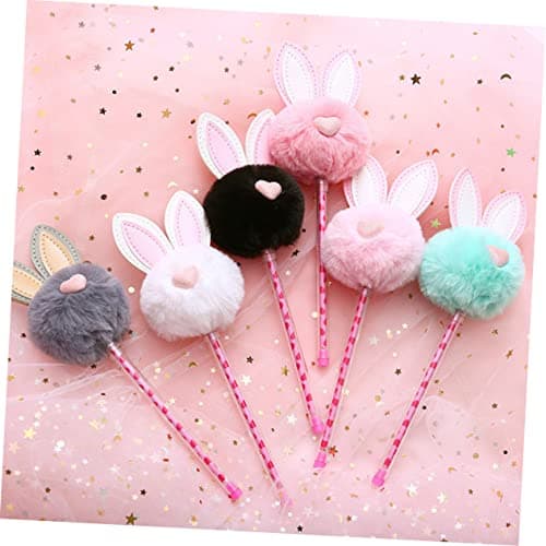 NUOBESTY Stylo-gel 0,5 Mm pour Étudiants en Dessin, Pièces: 9, Animé Lapin