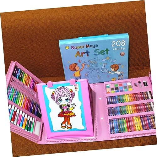 NUOBESTY 208 Pièces Gel Pen Set Fluorescent Watercolor Highlighter pour Recharges de Plume Gel Populaires aux États-Unis