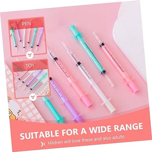 Lurrose Pièces Stylo à Bille Fantaisie pour Étudiants à Encre Gel Plastique
