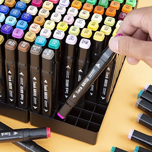 Ordeluxe 168 Couleurs Feutre A Alcool Pour Artistes Séchage Rapide En Une Seconde