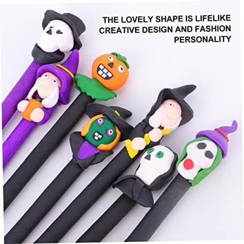 VILLCASE Stylos À Bille Halloween Étanche Polymère Adorables Ensembles 7 Pièces