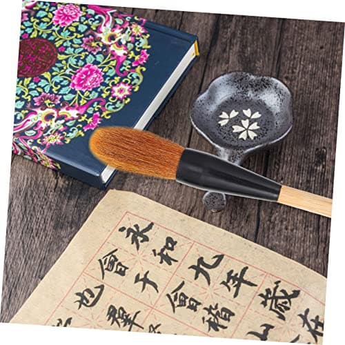 Angoily 2 Pièces Portable Chinois Calligraphie Plume Crayons En Poil De Goat Pour Arts Et Pratique De Calligraphie