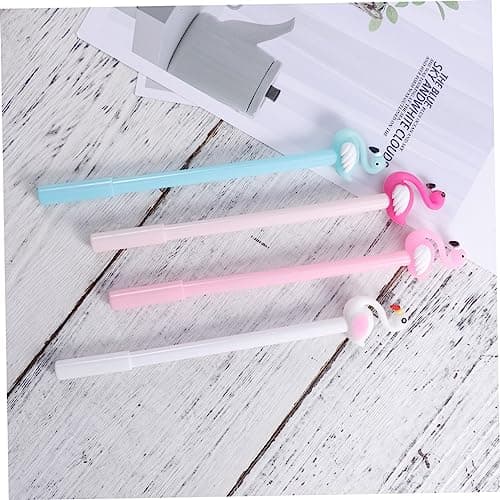Stylos à Gel Angoily Flamant Rose 36 Pièces pour Étudiants en Bureau - Creatif et de Qualité Élevée