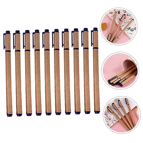 ABOOFAN Stylos à Gel Rétractables 10 Pièces Pour Écriture et Création Bureau École Trendy Para Étudiants et Professionne