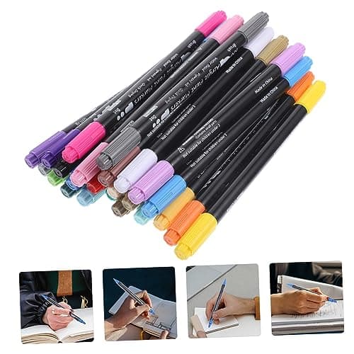 Operitacx Stylos Parfumés Art Livre De Coloriage Adulte Effaçables Plastique