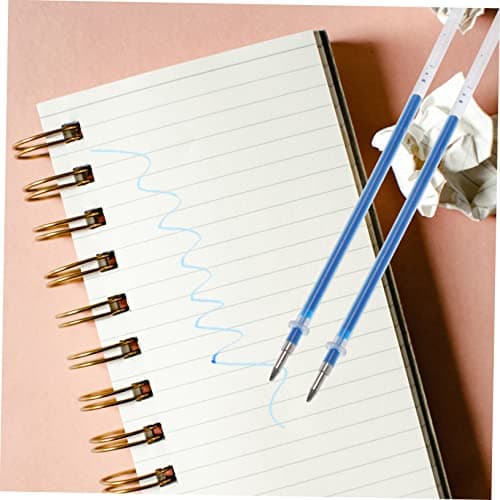 Housoutil 100 Pièces recharge de stylo gel pour étudiants coloré plastique