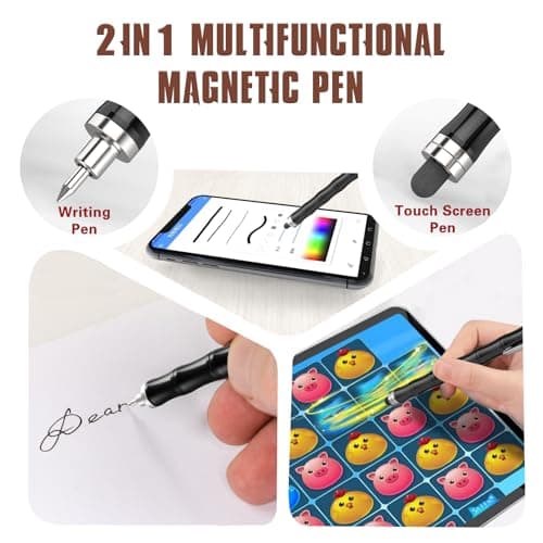Stylo Magnétique Tigerhu, Stylo À Bille Gadget Insolite Pour Tous Les Âges, Cadeau Fête des Pères