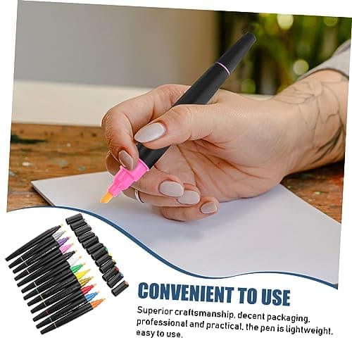 TOPPERFUN Marqueurs Acryliques Étanches Couleurs Multifonctionnels Pour Art Et Cartes De Vœux
