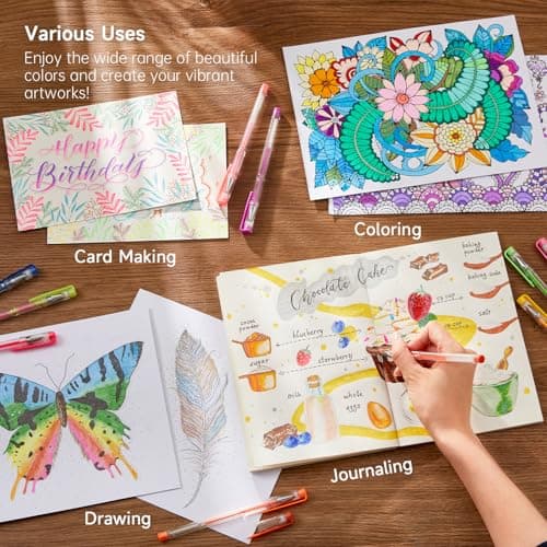 Marqueurs Shuttle Art Global Recycled Standard 360pcs 180 Couleurs + Recharges, Idéal pour Coloriage Adulte, Griffonnage