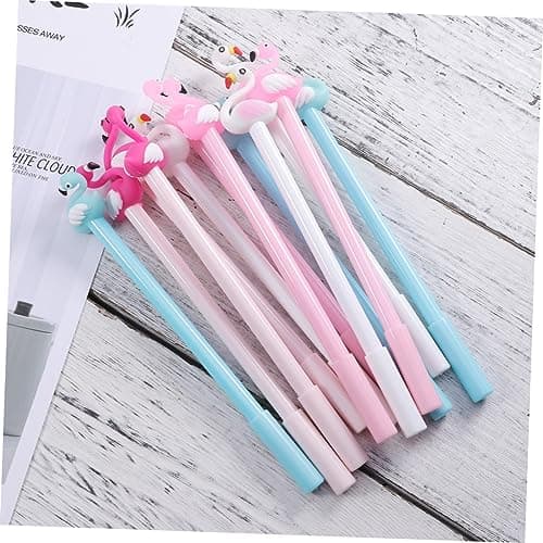Stylos à Gel Angoily Flamant Rose 36 Pièces pour Étudiants en Bureau - Creatif et de Qualité Élevée