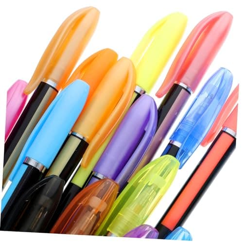 SHINEOFI Style fluorescents pour dessin | 48 pièces stylos gel colorés | Idéal pour artistes et étudiants | Marqueurs à