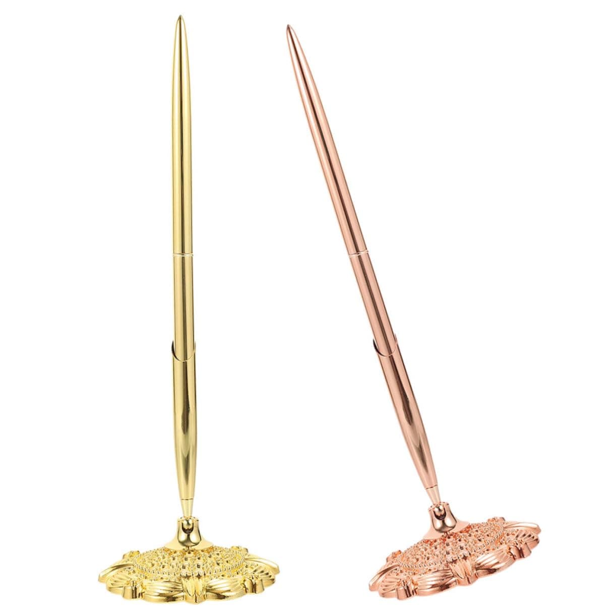 DIYEAH - Stylos à Bille Décoratifs Multifonction | Bureau, Hôtel | Design Unique, Écriture Douce et Facile | 2 Pièces