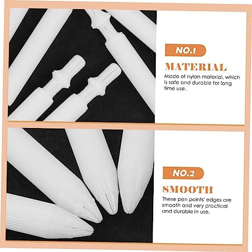 HOODANCOS_pointe de remplacement en nylon_accessoires universels pour stylos de peinture_ideal pour les artistes et bric