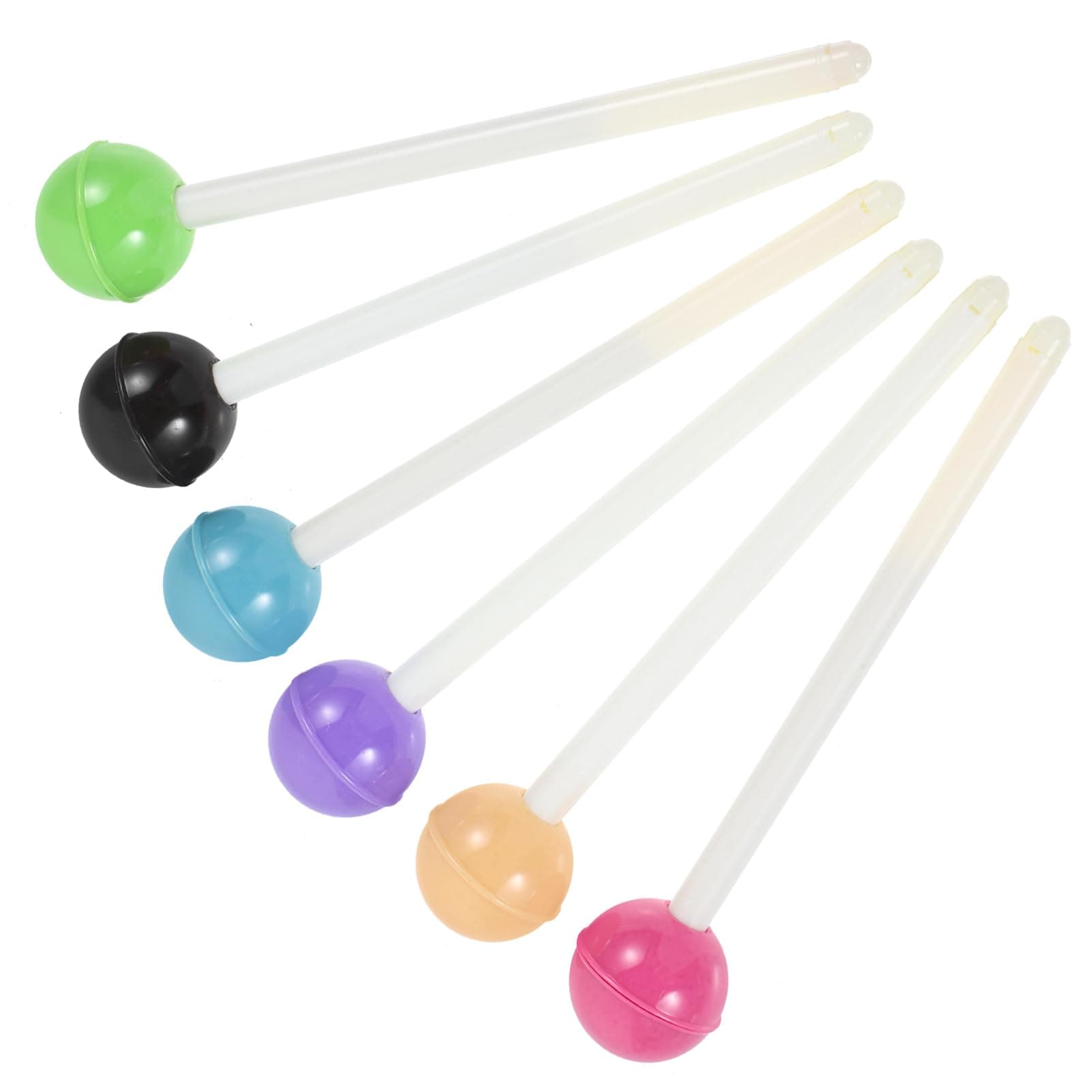 JojoFuny 6 pcs Sweet Sugar Gel Pens 0.5mm Candy Color Adorable Fille Garçon School Supplies Bureau Writing Tools