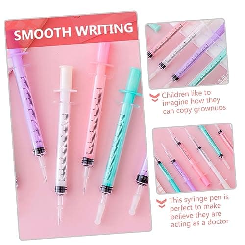 Lurrose Pièces Stylo à Bille Fantaisie pour Étudiants à Encre Gel Plastique