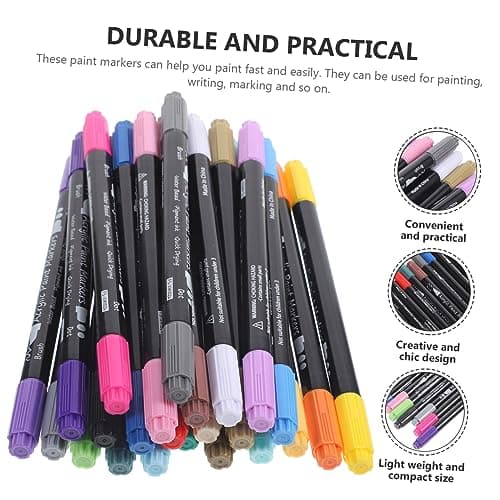 Operitacx Stylos Parfumés Art Livre De Coloriage Adulte Effaçables Plastique