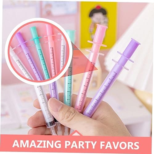 Lurrose Pièces Stylo à Bille Fantaisie pour Étudiants à Encre Gel Plastique