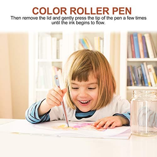 Tofficu 8 Pièces Stylos Signature Couleur pour Étudiants en Papeterie_rgb_comptoir_de_salle_de_bain