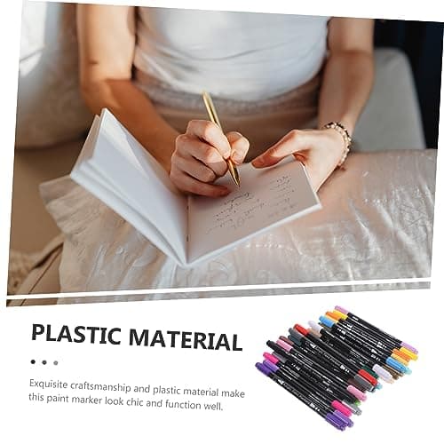 Operitacx Stylos Parfumés Art Livre De Coloriage Adulte Effaçables Plastique
