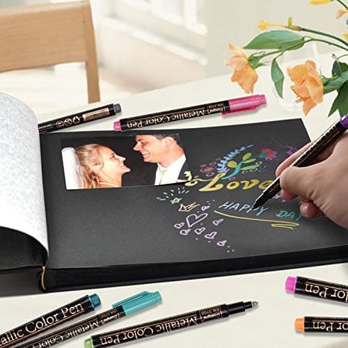 Willingood marqueurs métalliques de qualité supérieure pour scrapbooking et loisirs créatifs