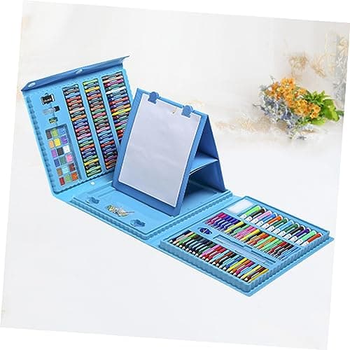 SEWACC 208 Pièces Stylos Gel Fluorescents Pour Dessin Et Coloration - Ensemble De Peinture Aquarelle Bleu - Élèves Et Ar