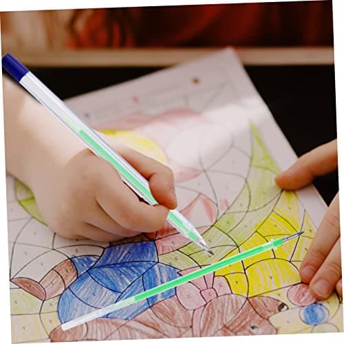 ARTIBETTER 100 Pièces Recharge de Stylo Gel Multifonctionnelle pour Étudiants et Bureaucréativité Assurée - CA01 - Coule